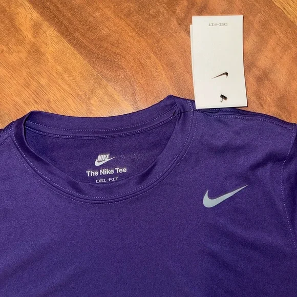 Purple Nike Dri Fit Tops - Picture 2 of 5
